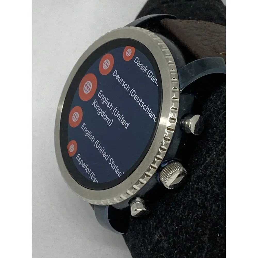 Fossil Gen 3 Authentic Genuine Smart Watch Custom Band FTW4004 LT143